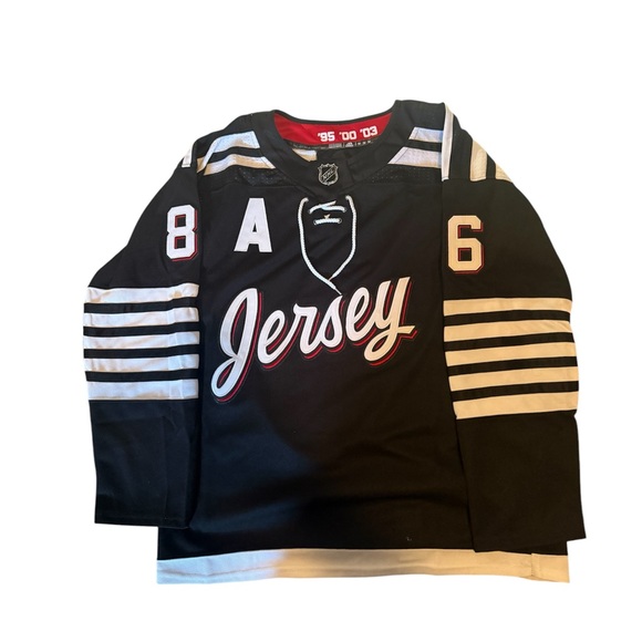NHL New Jersey Devils Jack Hughes #86 Breakaway Alternate Jersey - Picture 3 of 3